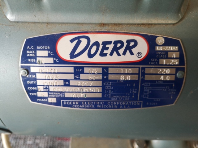 881818-11 Doerr D274X