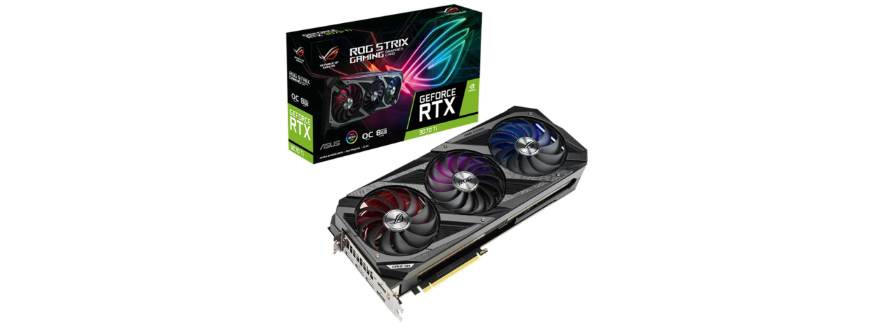 927193-1 Graphics card ASUS GeForce RTX 3070 Ti ROG STRIX GAMING OC 8GB