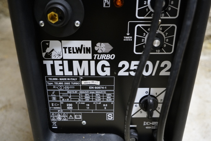 927485-7 Telwin Telmig 250/2 Turbo