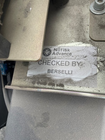 886211-9 Sweeping machine Nilfisk SW 850S B