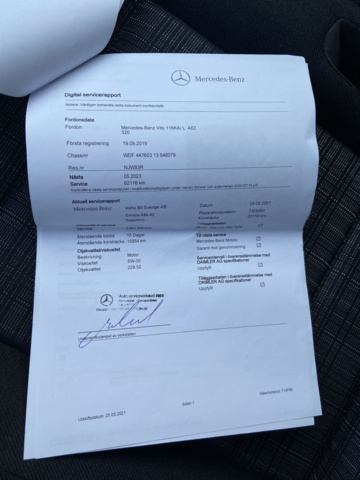 912555-54 Mercedes-Benz Vito 7G-Tronic -2019