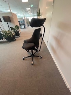927592-3 Ergonomic chair with headrest HÅG Capisco