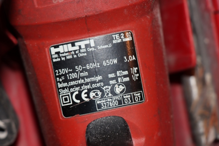 788416-3 Hilti TE2 Hammer drill