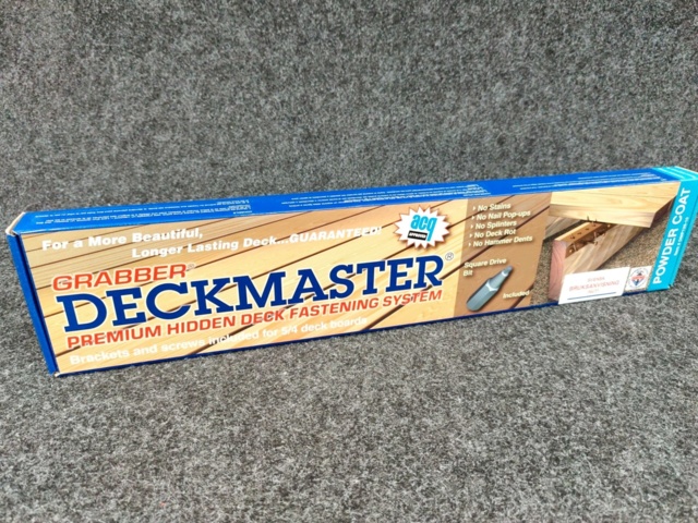 924790-1 7 packs Angle fitting Grabber Deckmaster