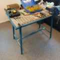 889271-11 Work table with vise and hand tools