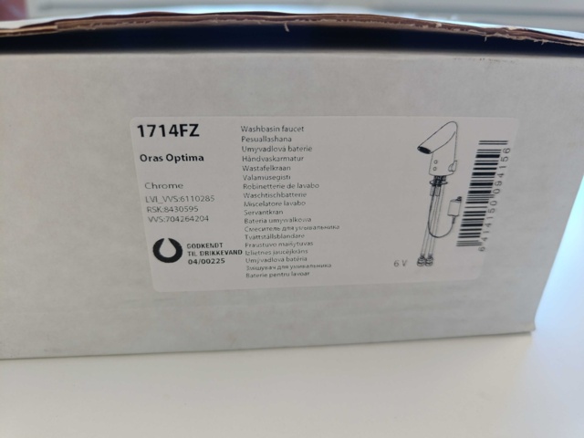 889279-3 Wash basin and shower mixer Oras