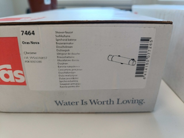 889279-7 Wash basin and shower mixer Oras