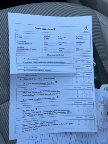 912558-40 Skoda Octavia Combi 2.0 TSI DSG Sequential, 190hp, 2019