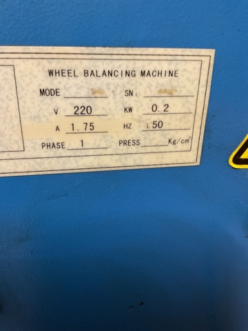 886810-6 Balancing machine MCS Tools