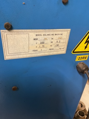 886810-7 Balancing machine MCS Tools