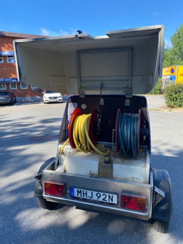 928025-8 Washing trolley Alulette Aquila Triventek with compressor, MHJ92N - 2020