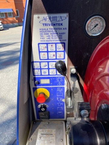 928025-10 Washing trolley Alulette Aquila Triventek with compressor, MHJ92N - 2020