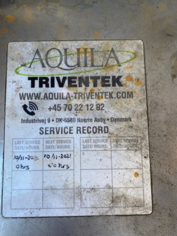 928025-12 Washing trolley Alulette Aquila Triventek with compressor, MHJ92N - 2020