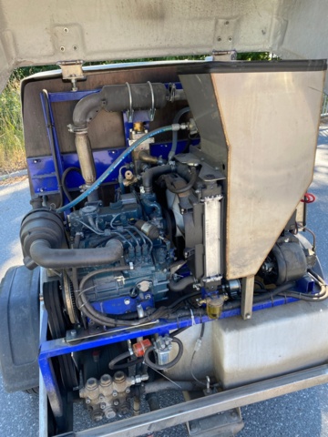 928025-15 Washing trolley Alulette Aquila Triventek with compressor, MHJ92N - 2020