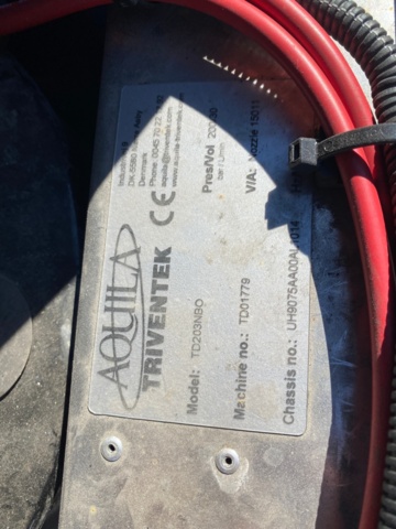 928025-17 Washing trolley Alulette Aquila Triventek with compressor, MHJ92N - 2020