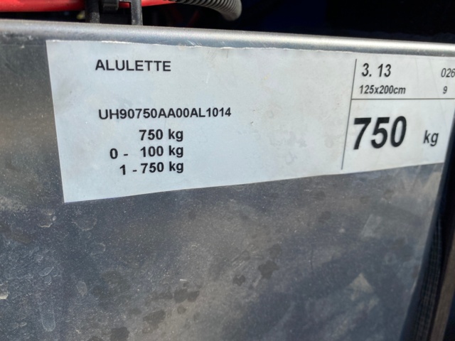 928025-18 Washing trolley Alulette Aquila Triventek with compressor, MHJ92N - 2020