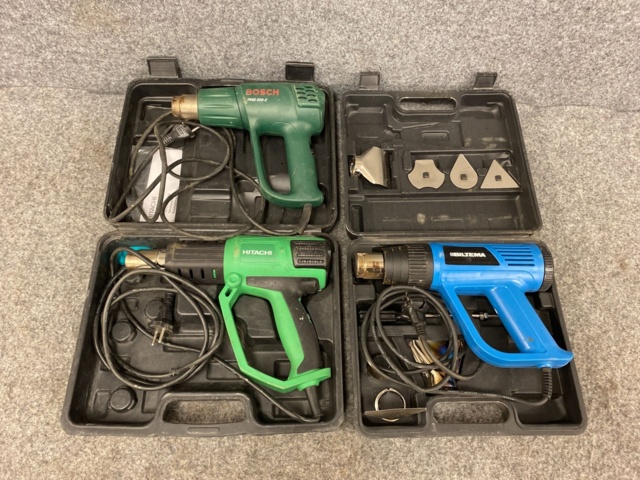 919577-1 Heat guns, 3 pcs, BOSCH, HITACHI, BILTEMA