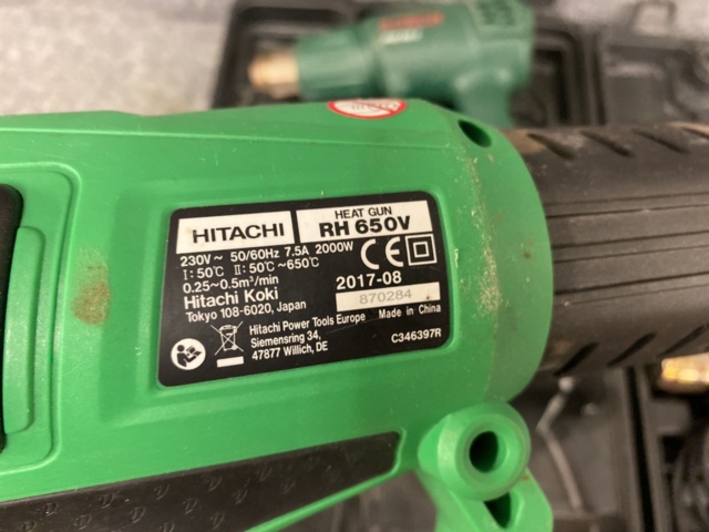 919577-4 Heat guns, 3 pcs, BOSCH, HITACHI, BILTEMA