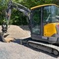 906871-8 Compact mini excavator Volvo ECR40D, 2017