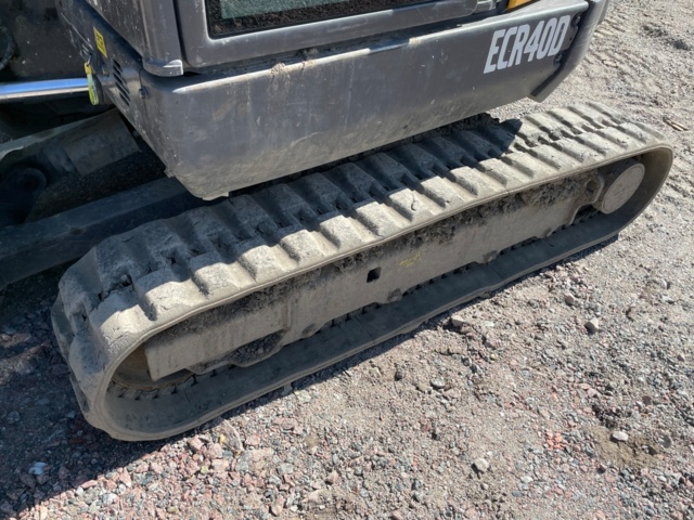 906871-17 Compact mini excavator Volvo ECR40D, 2017