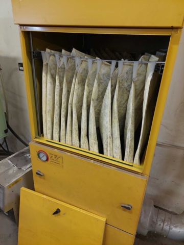 880554-5 Plymovent ventilation system with ventilation fan