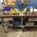 880595-5 Workshop bench and Tool board 290 x 90 x 100 cm