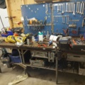 880595-8 Workshop bench and Tool board 290 x 90 x 100 cm