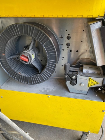 908979-10 Migsvets on wheels Esab Origo TM mig C170