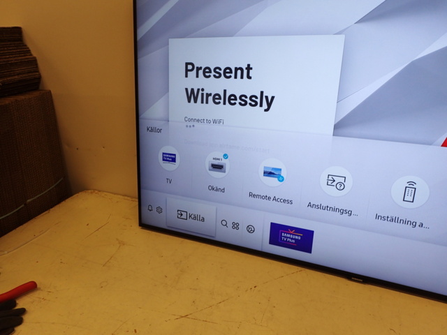 861842-2 TV Samsung 55 inches