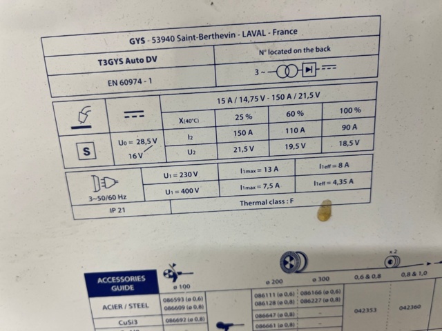 929597-7 Mig-Magsvets Dataliner T3 GYS