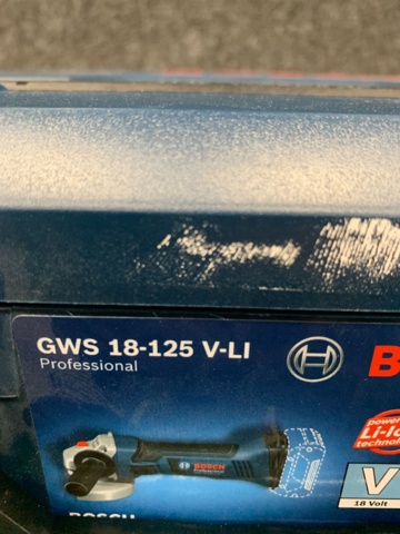 929859-3 Angle grinder Bosch GWS 18-125 V-LI - naked