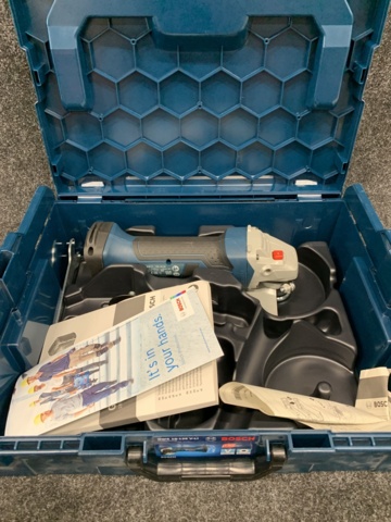 929859-4 Angle grinder Bosch GWS 18-125 V-LI - naked