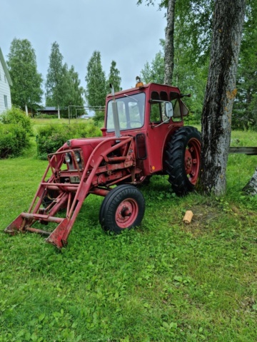 930353-1 Traktor med frontlastare Bolinder Munktell Volvo -1965 (rep.objekt) #UPPDATERAD INFO#