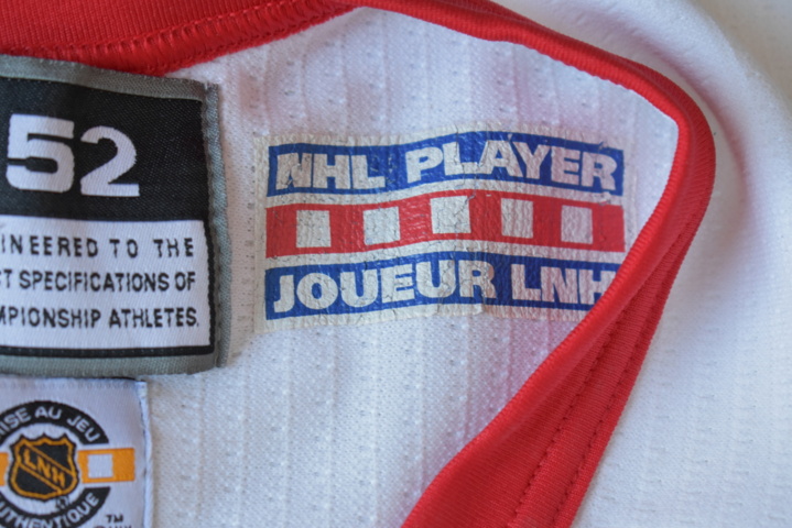 930351-13 Niklas Lidström's signed ALL-star jersey from 1999