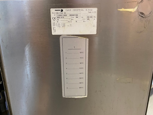 834019-4 Deep fryer Fagor FE-710