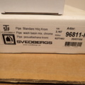 861850-15 Washbasin with mixer Svedbergs