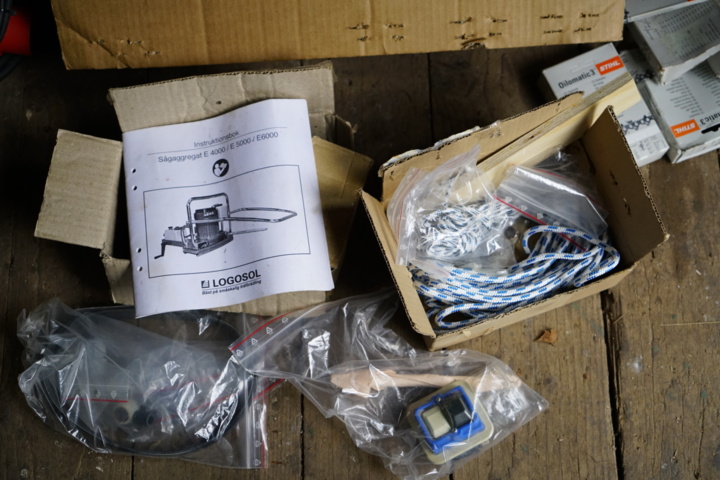 927486-10 Sågverk Logosol med tillbehör