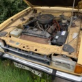 906888-22 Ford Capri 2.3 V6 Ghia Automatic, 108hp, 1975 (complete repair item, only 5,304 miles)