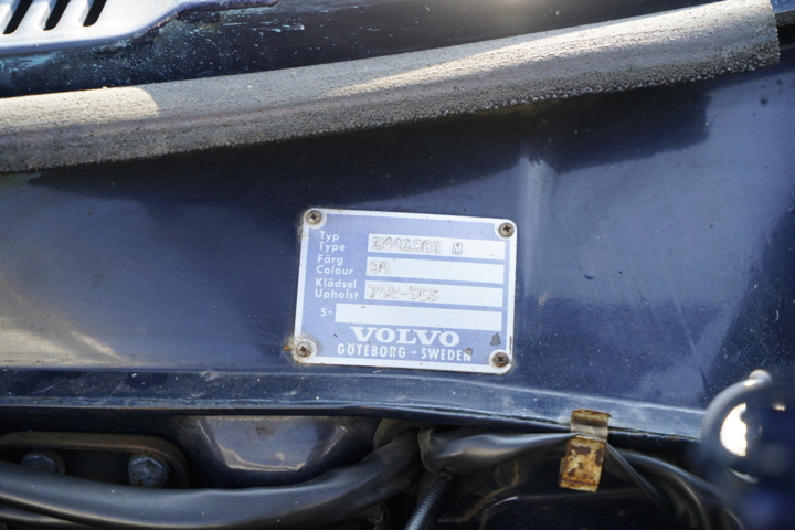 932918-40 Volvo 144 1.8 Automatic, 75hp, 1967