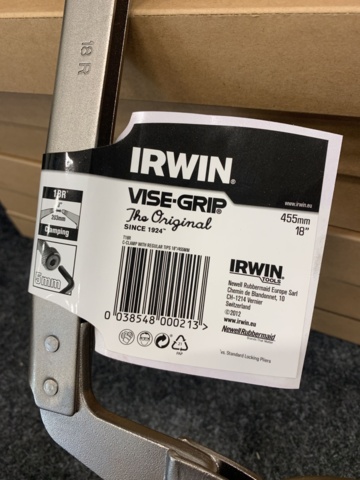 929498-3 6 locking clamps Irwin Vise-Grip 18R