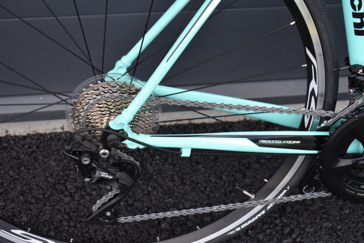 930348-6 Signed Bianchi bike by double Olympic medalist Nils van der Poel