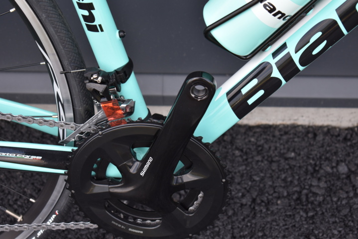 930348-7 Signed Bianchi bike by double Olympic medalist Nils van der Poel