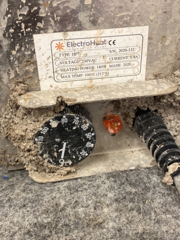 919547-5 Electrode heater, 2 pcs, ELECTROHEAT