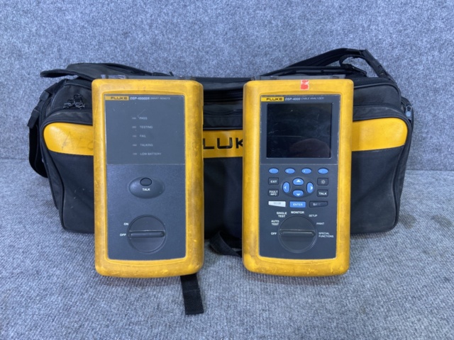 922779-2 Fluke Networks DSP-4000 Signal Tester - Updated with more images