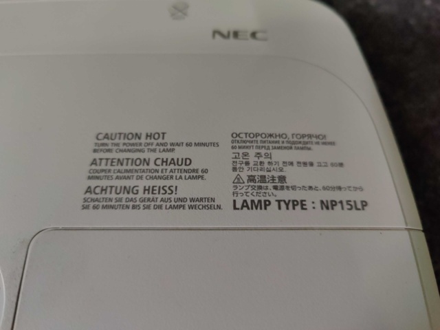 925620-3 Projector NEC NP-M271X