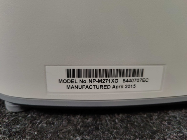 925620-6 Projector NEC NP-M271X