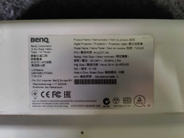 925627-4 Projector Benq TW523P