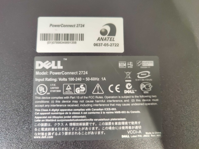 933373-6 Switch Dell PowerConnect 2724 24p