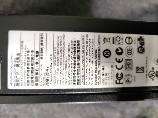 933378-4 Desktop computer HP Elite 8300