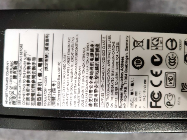 933380-4 Desktop computer HP Elite 8300 Ultra-slim